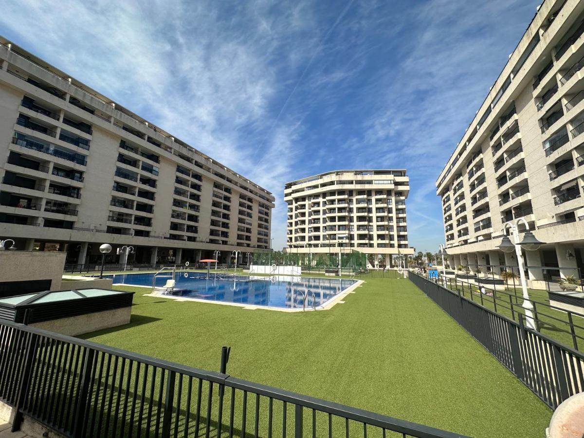 Sunny Patacona Seaview Apartment Valencia Exterior foto