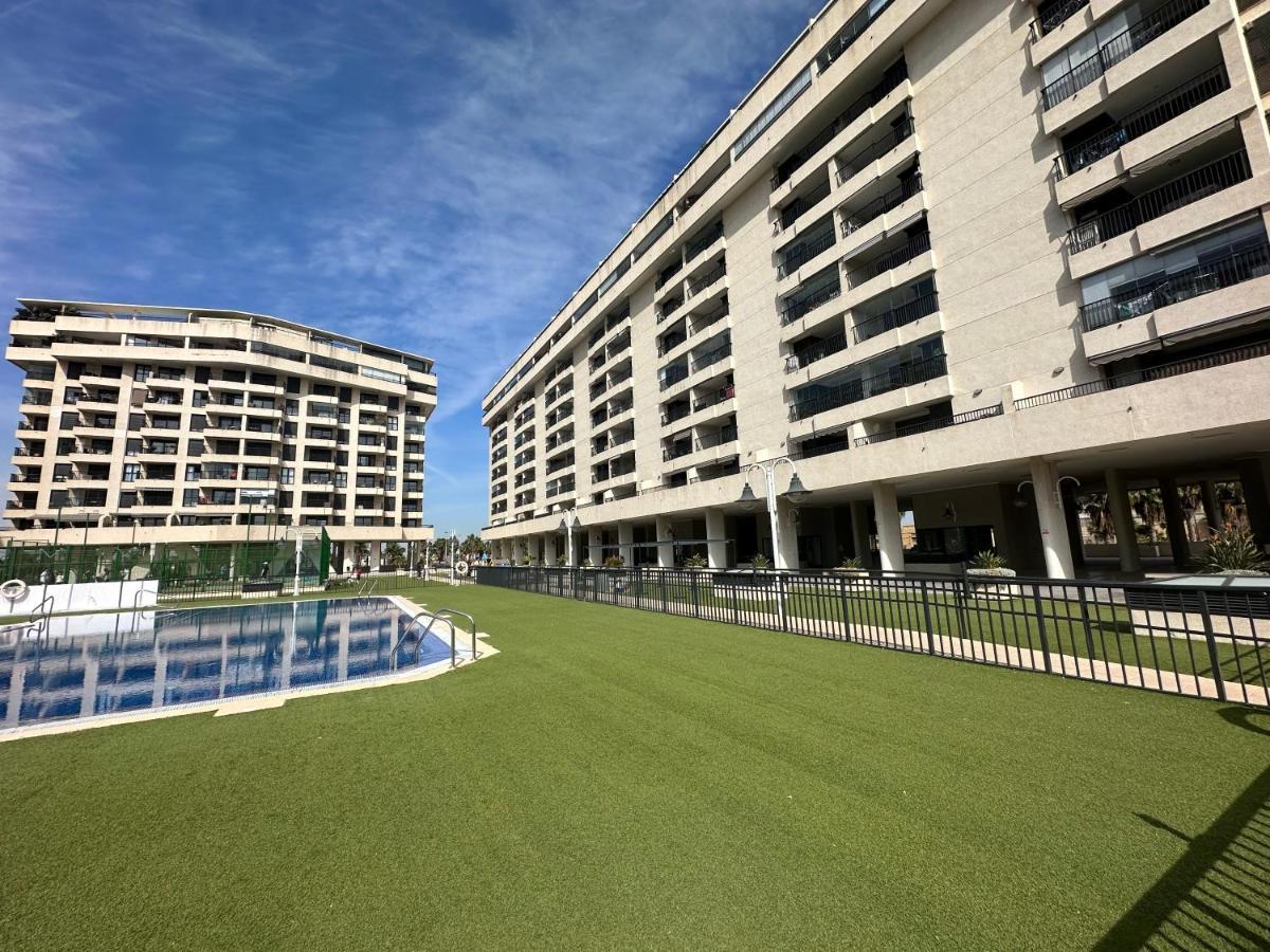Sunny Patacona Seaview Apartment Valencia Exterior foto